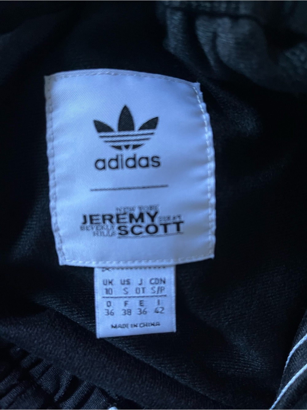 adidas Black Graphic Trefoil Hoodie & Track Pants Set - Picture 2 of 4